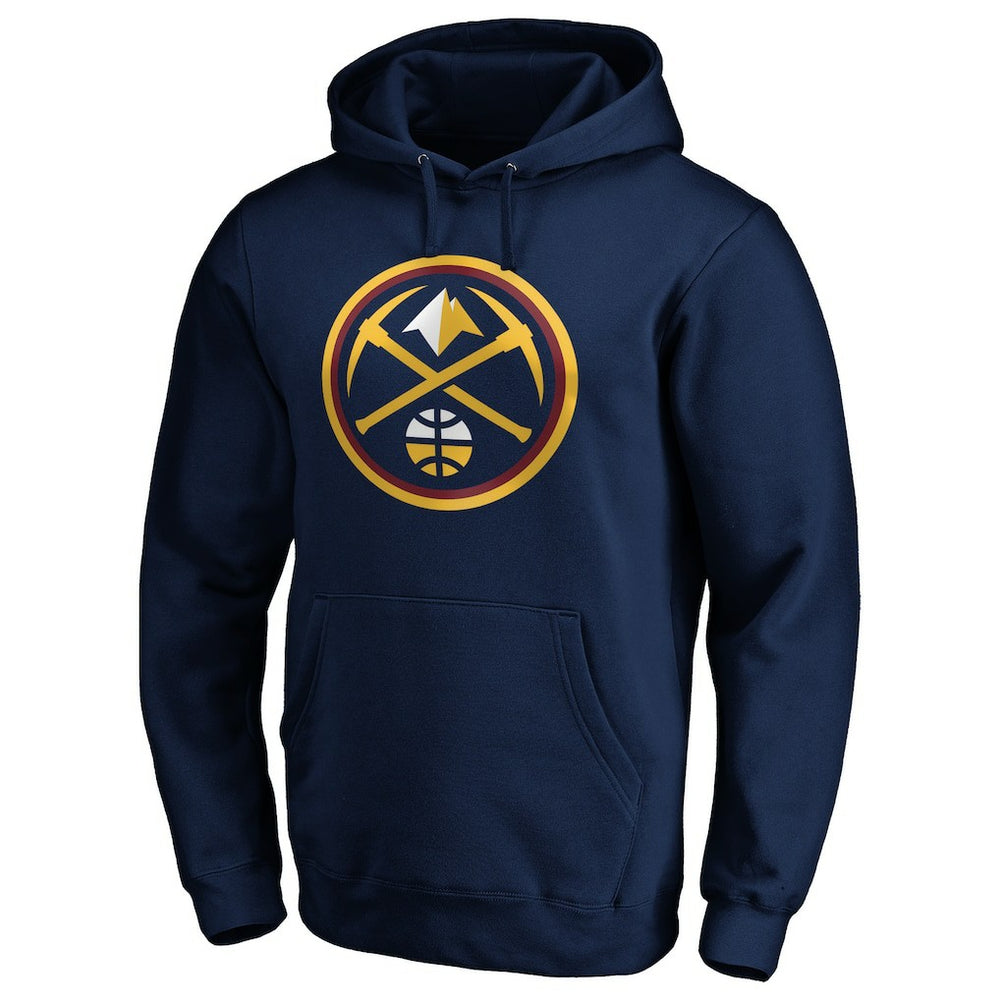 Navy Denver Nuggets Playmaker Name & Number Pullover Hoodie sale | NBA