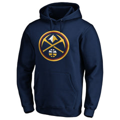 Navy Denver Nuggets Playmaker Name & Number Pullover Hoodie sale | NBA