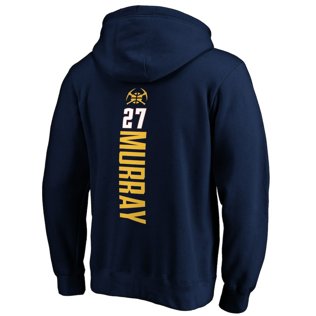 Navy Denver Nuggets Playmaker Name & Number Pullover Hoodie sale | NBA