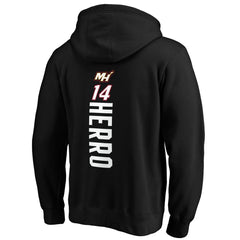 Black Miami Heat Playmaker Name & Number Pullover Hoodie | NBA