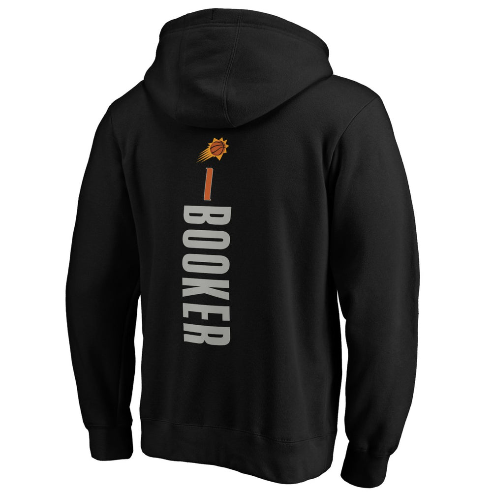 Black Devin Booker Phoenix Suns Playmaker Name & Number Pullover Hoodie | NBA