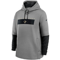 New Orleans Saints Sideline Playbook Performance Pullover Hoodie | NFL Online