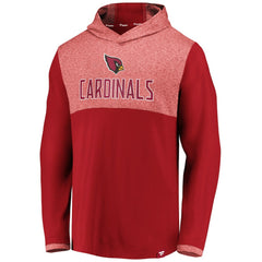 Arizona Cardinals Iconic Marbled Clutch Hoodie Long Sleeve T-Shirt | NFL US