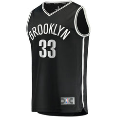 Black Nicolas Claxton Brooklyn Nets Fast Break Player Jersey | NBA