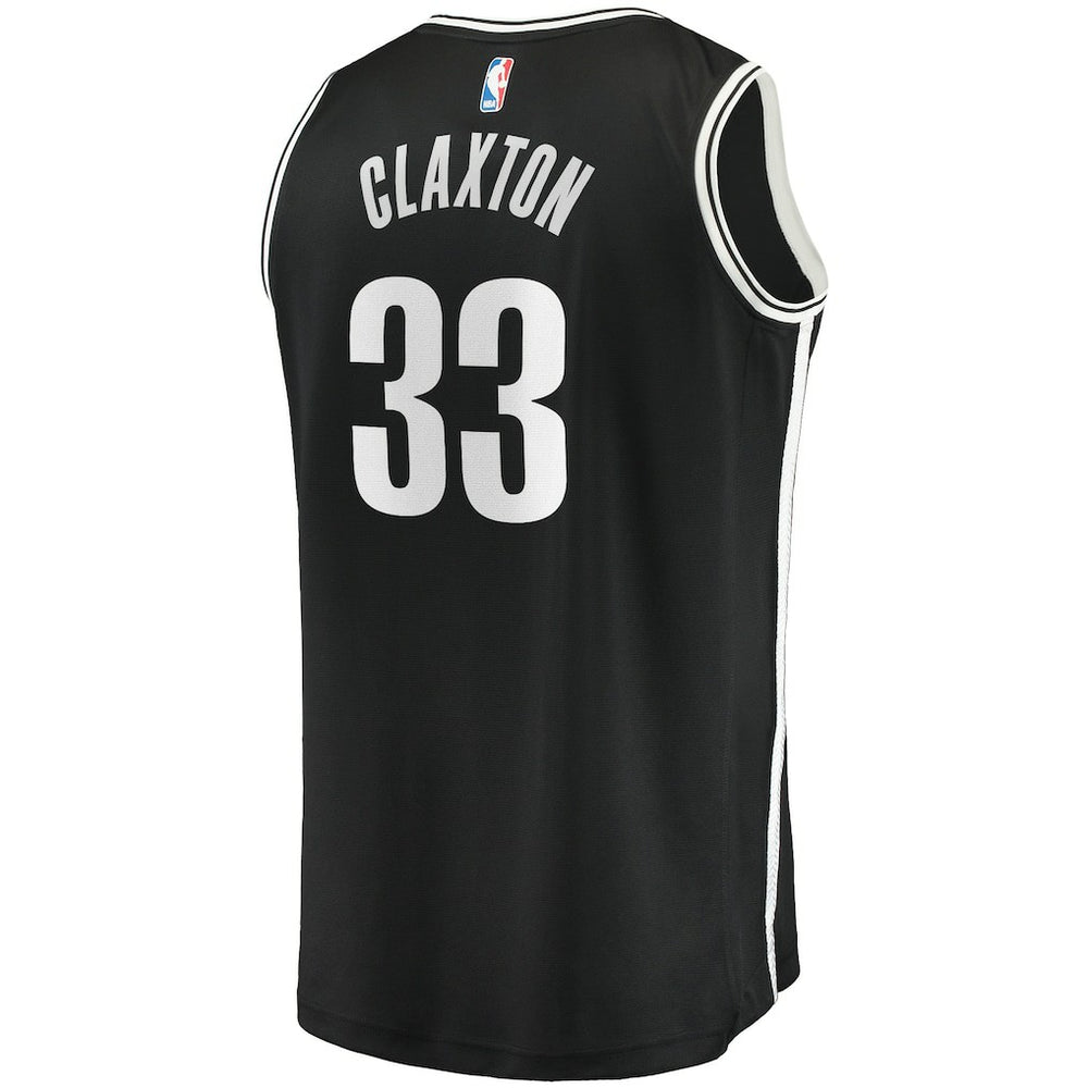 Black Nicolas Claxton Brooklyn Nets Fast Break Player Jersey | NBA