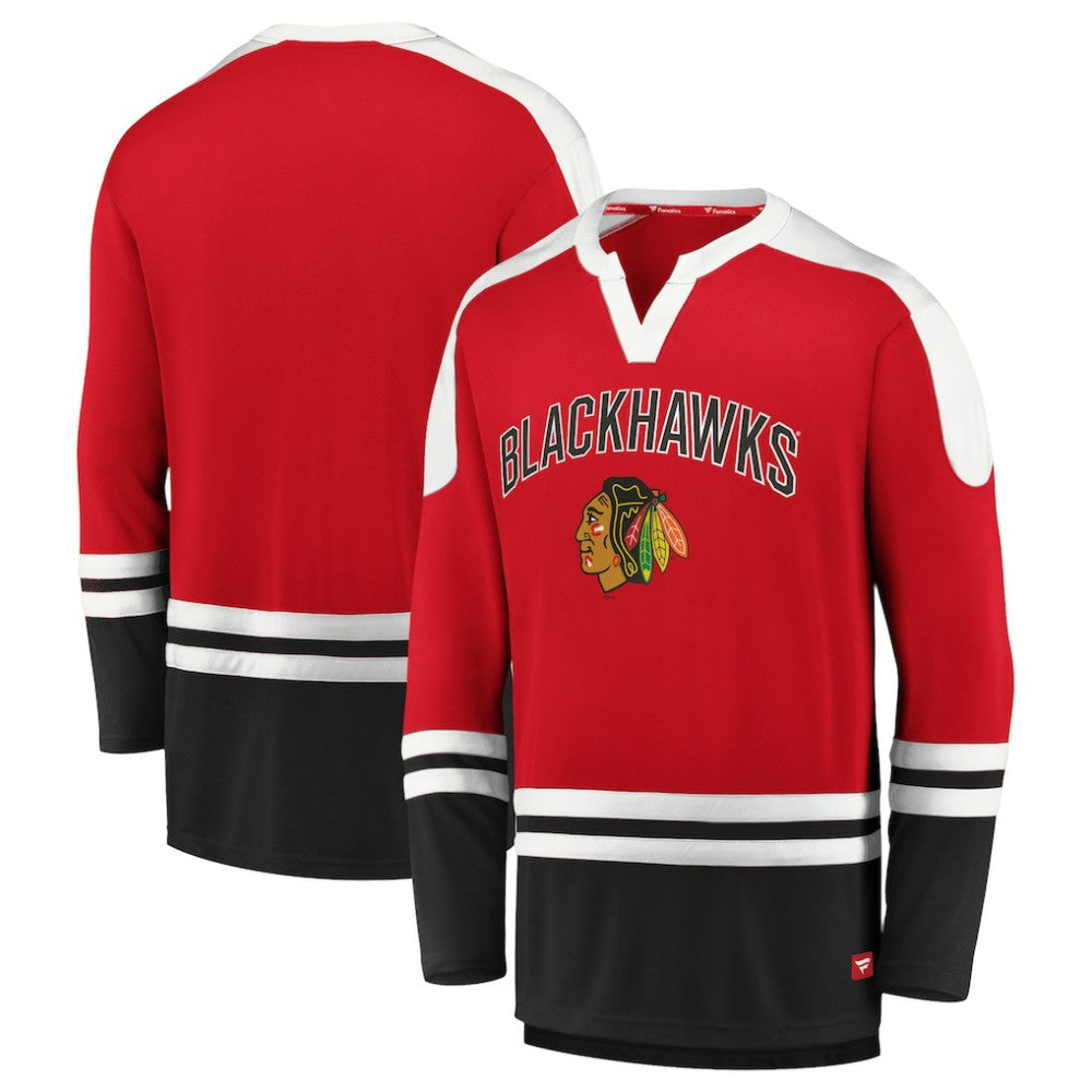 Chicago Blackhawks Fanatics Iconic Slapshot Long Sleeve T-Shirt -  NHL T-shirts