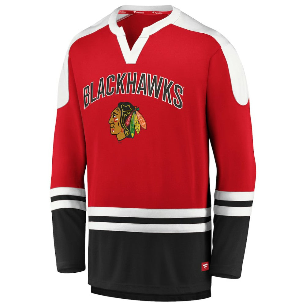 Chicago Blackhawks Fanatics Iconic Slapshot Long Sleeve T-Shirt -  NHL T-shirts