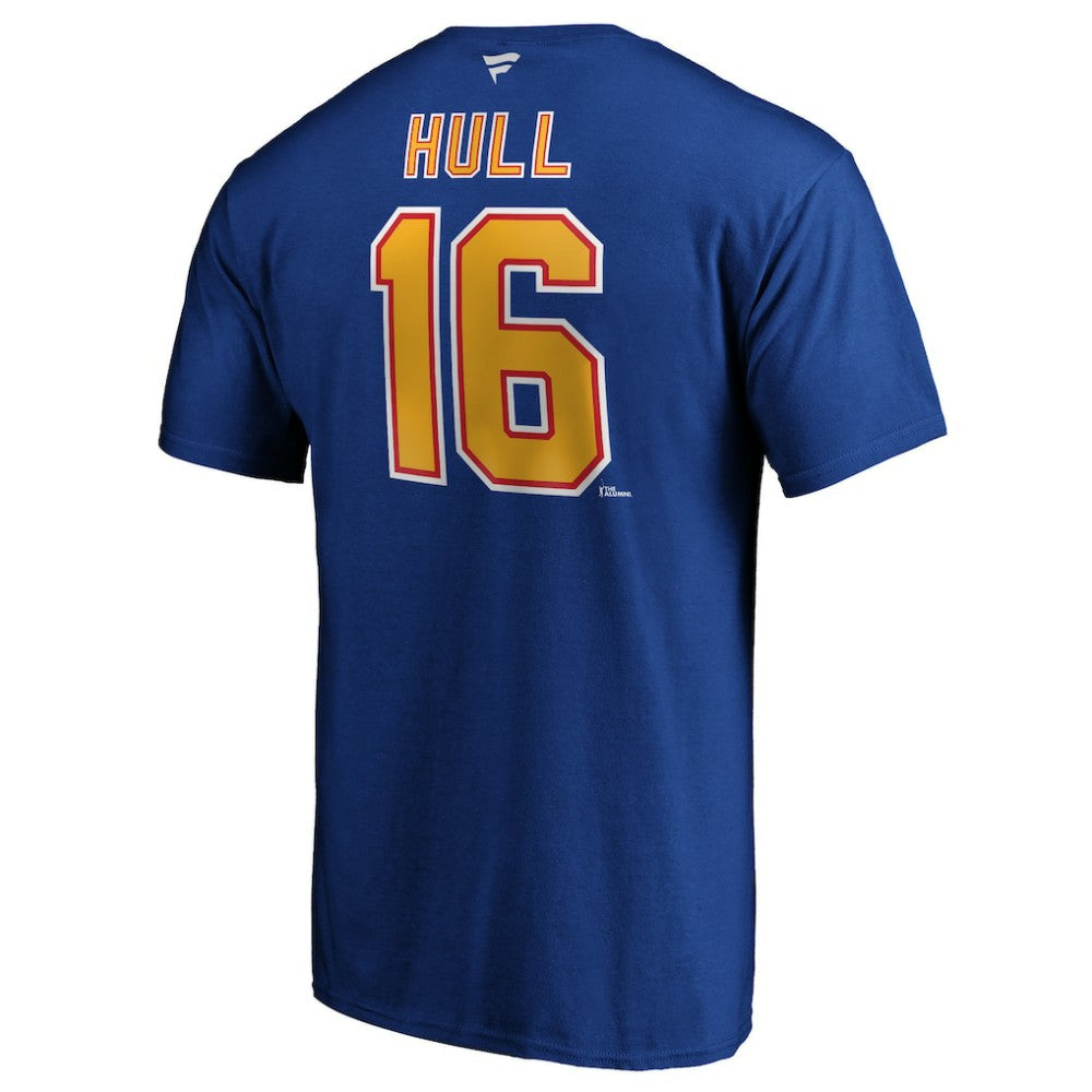 Brett Hull St. Louis Blues Fanatics Authentic Stack Retired Player Name & Number T-Shirt -  NHL T-shirts