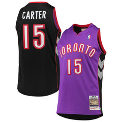 Purple Vince Carter Toronto Raptors 1999/2000 Hardwood Classics Authentic Jersey | NBA