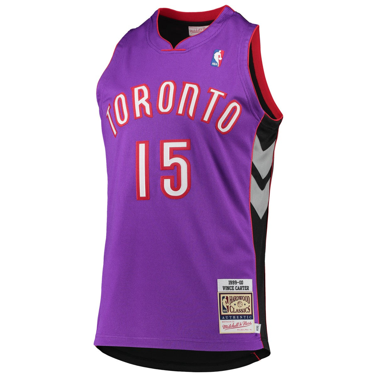 Purple Vince Carter Toronto Raptors 1999/2000 Hardwood Classics Authentic Jersey | NBA