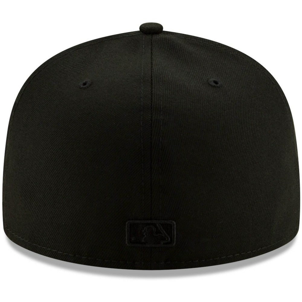 San Diego Padres New Era Black on Black 59FIFTY Fitted Hat - MLB Hats
