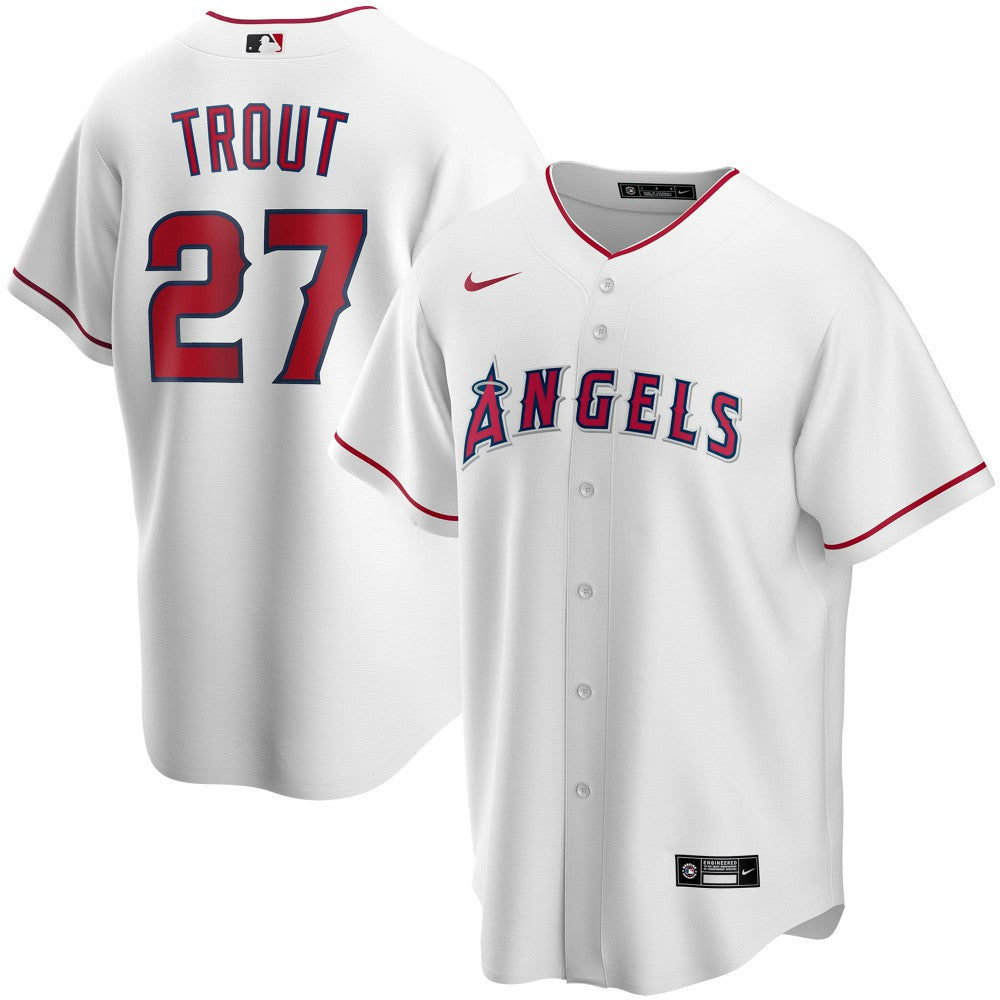 Mike Trout Los Angeles Angels Nike Youth Alternate Replica Player Jersey - MLB Jerseys