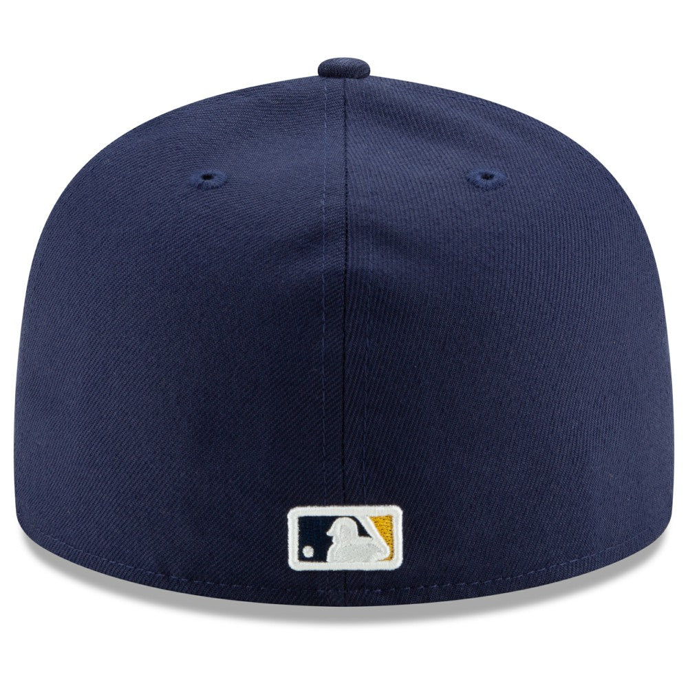 Milwaukee Brewers New Era Home Authentic Collection On-Field 59FIFTY Fitted Hat - MLB Hats