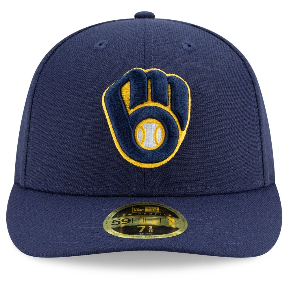 Milwaukee Brewers New Era Authentic Collection On-Field Low Profile 59FIFTY Fitted Hat - MLB Hats