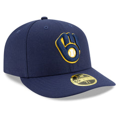 Milwaukee Brewers New Era Authentic Collection On-Field Low Profile 59FIFTY Fitted Hat - MLB Hats