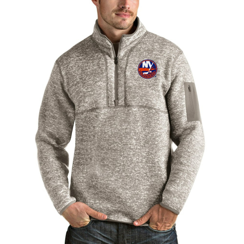 New York Islanders Antigua Fortune Half-Zip Pullover Jacket -  NHL Pullover