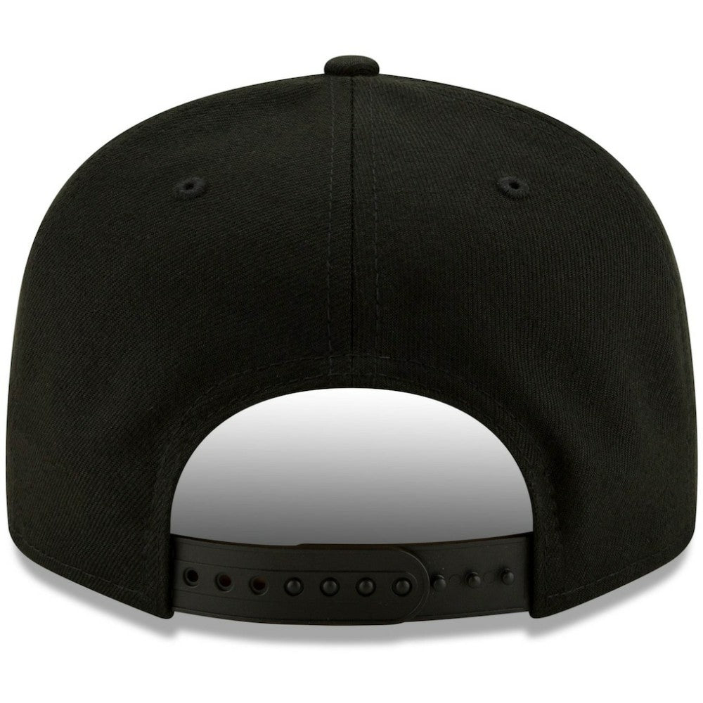 San Diego Padres New Era Black on Black 9FIFTY Snapback Adjustable Hat - MLB Hats