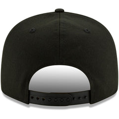 Milwaukee Brewers New Era Black on Black 9FIFTY Snapback Adjustable Hat - MLB Hats
