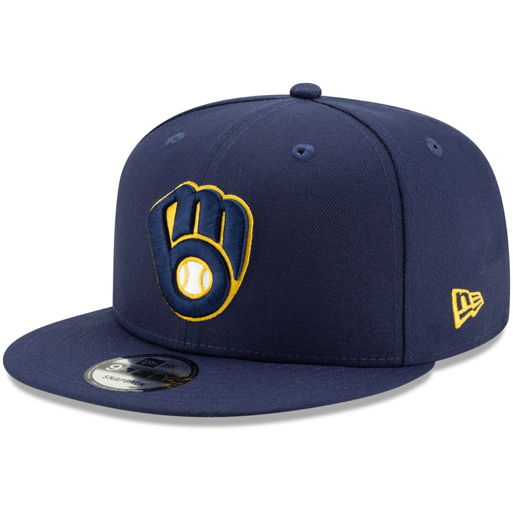 Milwaukee Brewers New Era Team Color 9FIFTY Adjustable Hat - MLB Hats