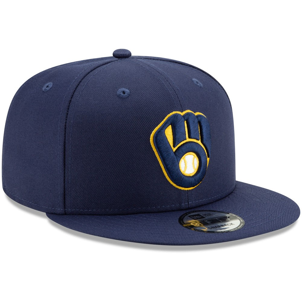 Milwaukee Brewers New Era Team Color 9FIFTY Adjustable Hat - MLB Hats