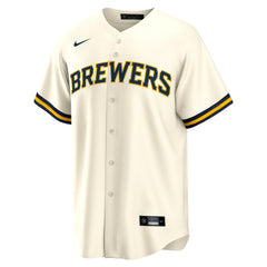 Christian Yelich Milwaukee Brewers Nike Home Replica Player Jersey - MLB Jerseys
