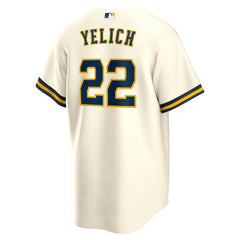 Christian Yelich Milwaukee Brewers Nike Home Replica Player Jersey - MLB Jerseys