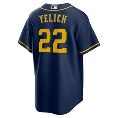 Christian Yelich Milwaukee Brewers Nike Alternate 2 Replica Jersey - MLB Jerseys