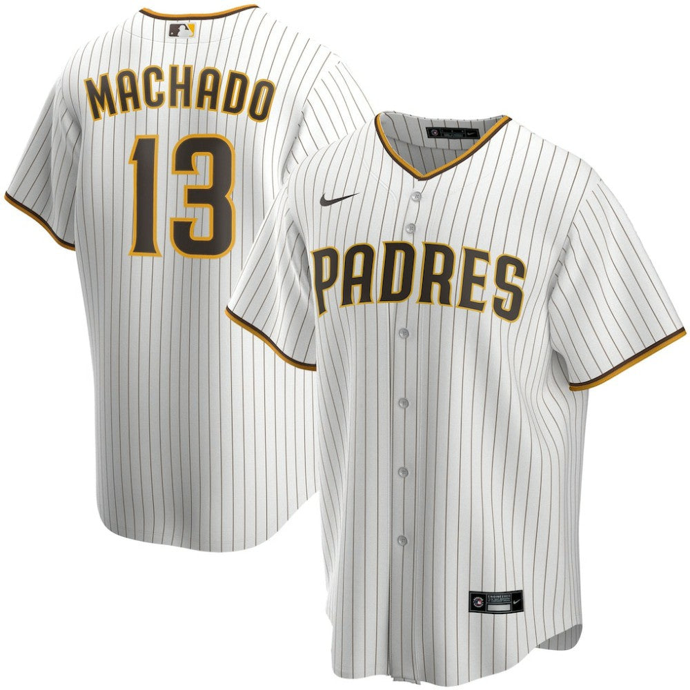 Manny Machado San Diego Padres Nike Home Replica Player Jersey - MLB Jerseys
