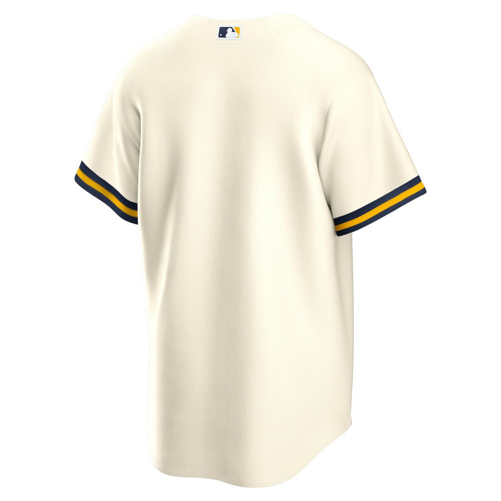 Milwaukee Brewers Nike Home Replica Team Jersey - MLB Jerseys