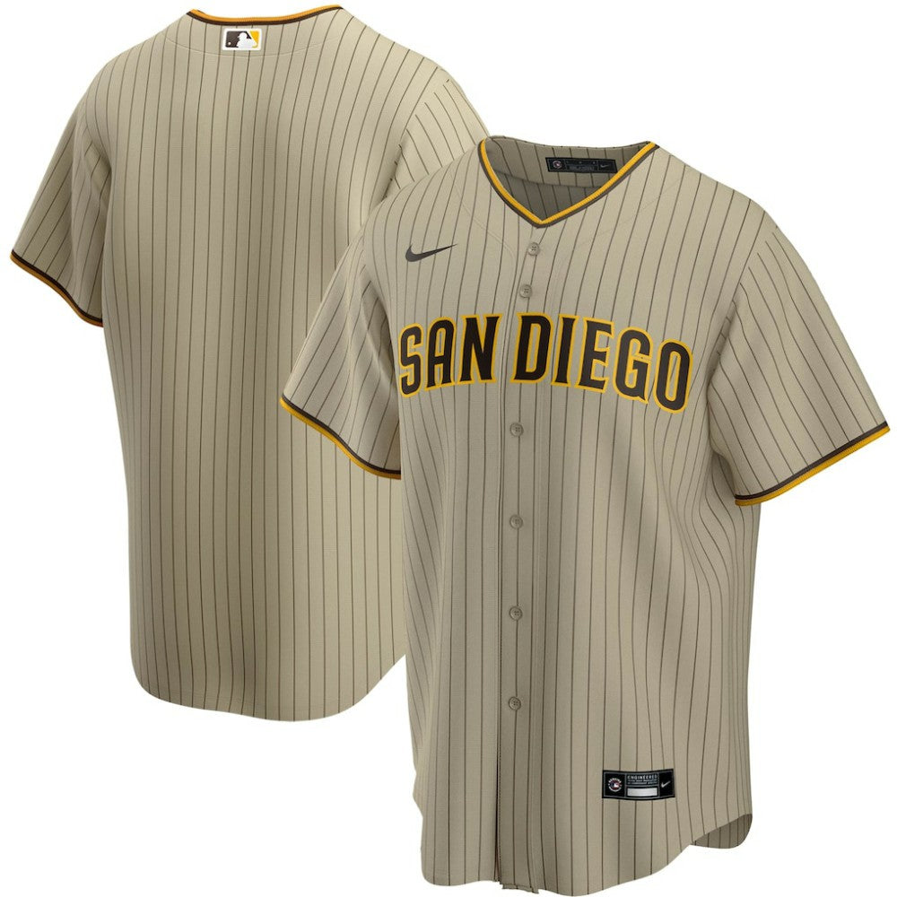 San Diego Padres Nike Alternate Replica Team Jersey - MLB Jerseys