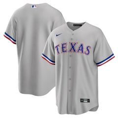 Texas Rangers Nike Road Replica Team Jersey - MLB Jerseys