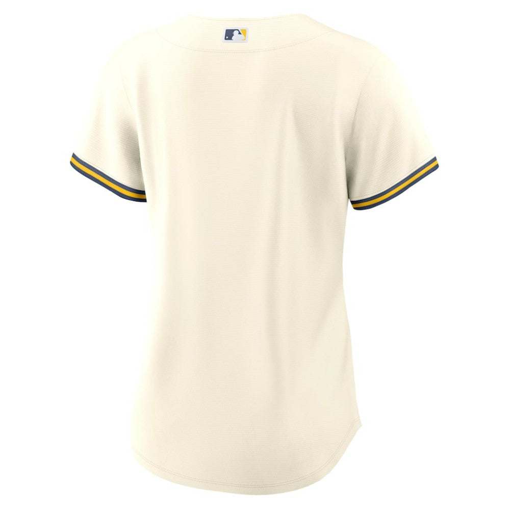 Milwaukee Brewers Nike Women's Home Replica Team Jersey - MLB Jerseys