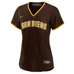 Manny Machado San Diego Padres Nike Women's Road Replica Player Jersey - MLB Jerseys