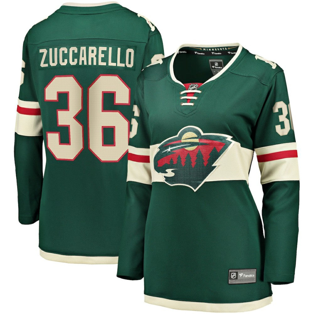 Mats Zuccarello Minnesota Wild Fanatics Women's Breakaway Player Jersey -  NHL Jerseys