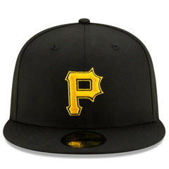 Pittsburgh Pirates New Era Alternate 2 Authentic Collection On-Field 59FIFTY Fitted Hat - MLB Hats
