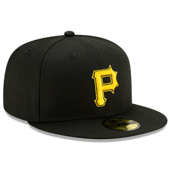 Pittsburgh Pirates New Era Alternate 2 Authentic Collection On-Field 59FIFTY Fitted Hat - MLB Hats
