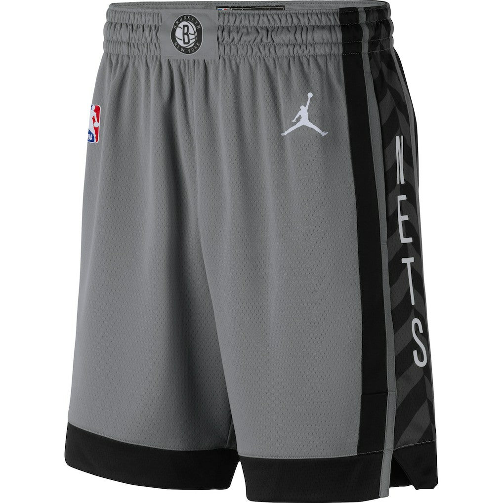 Charcoal Brooklyn Nets Jordan Brand Statement Edition Swingman Shorts | NBA