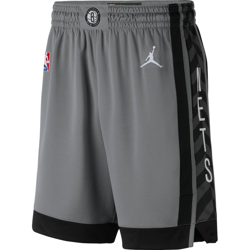 Charcoal Brooklyn Nets Jordan Brand Statement Edition Swingman Shorts | NBA