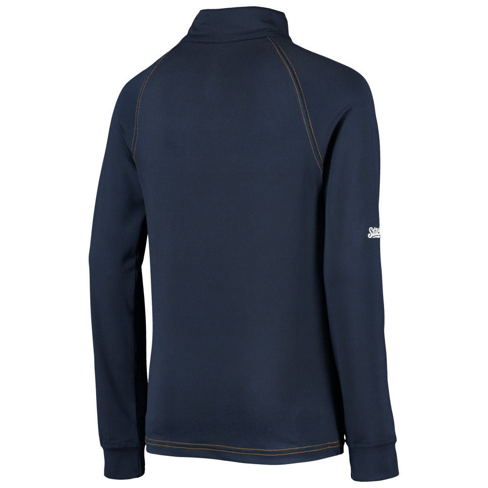 Milwaukee Brewers Stitches Youth Raglan Quarter-Zip Jacket - MLB Jackets