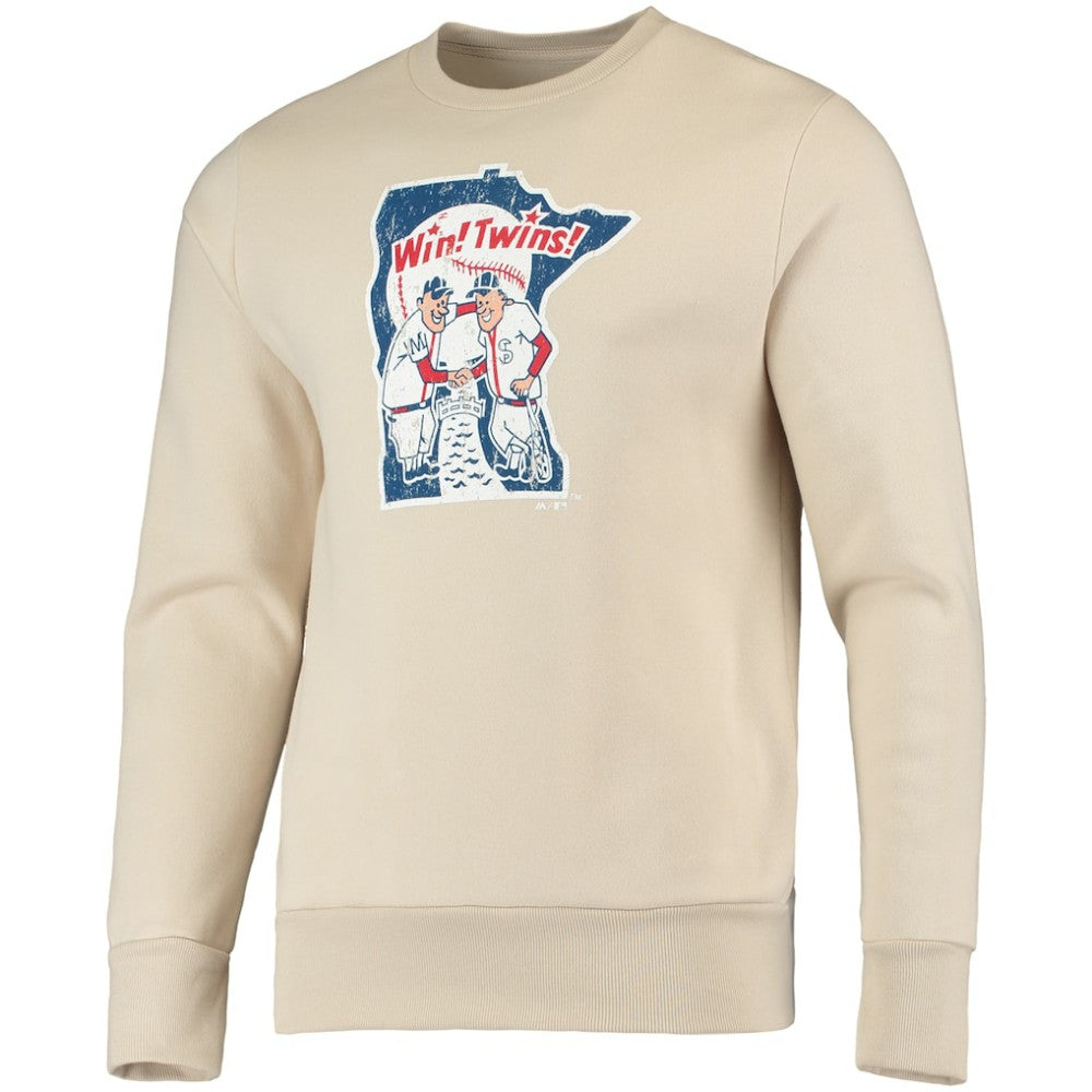 Minnesota Twins Majestic Threads Fleece Pullover Sweatshirt - MLB Pullover