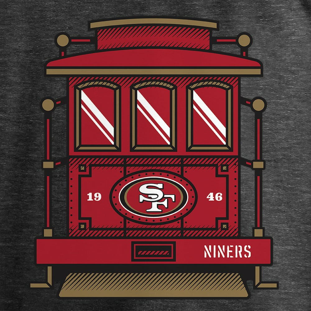 San Francisco 49ers Hometown Trolley Car Long Sleeve T-Shirt | NFL Outlet