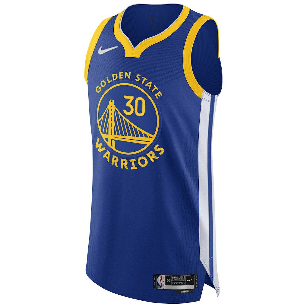 Royal Stephen Curry Golden State Warriors Authentic Jersey sale | NBA