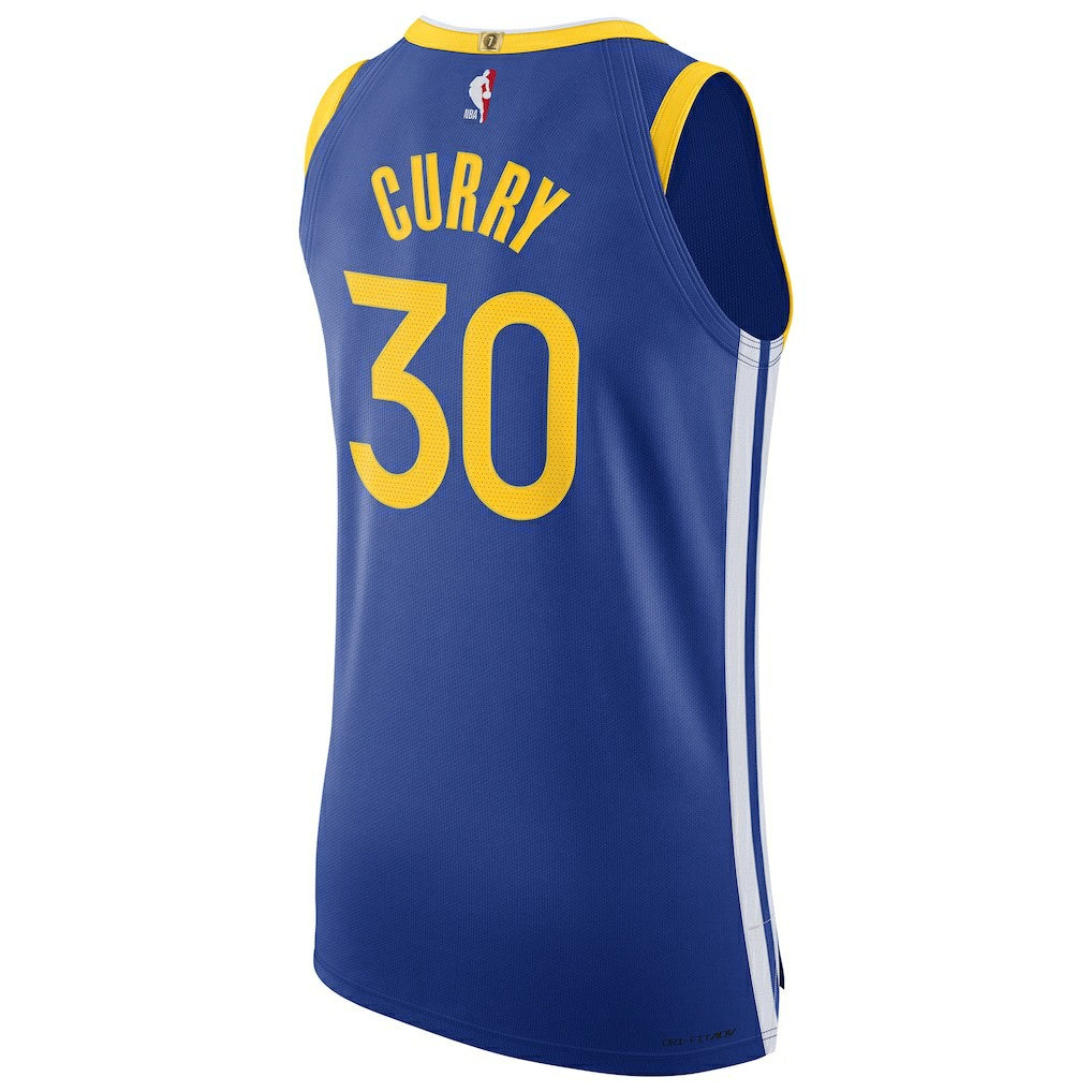 Royal Stephen Curry Golden State Warriors Authentic Jersey sale | NBA