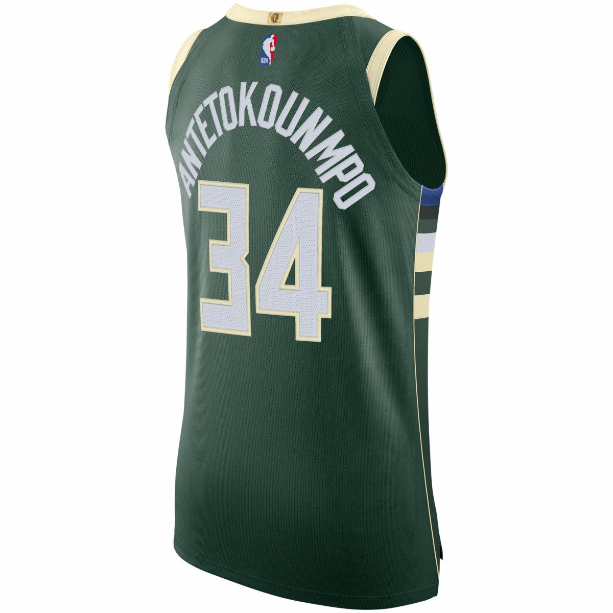 Hunter Green Giannis Antetokounmpo Milwaukee Bucks Authentic Jersey | NBA