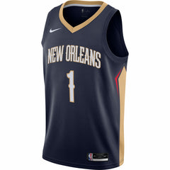 Navy Zion Williamson New Orleans Pelicans Swingman Jersey | NBA
