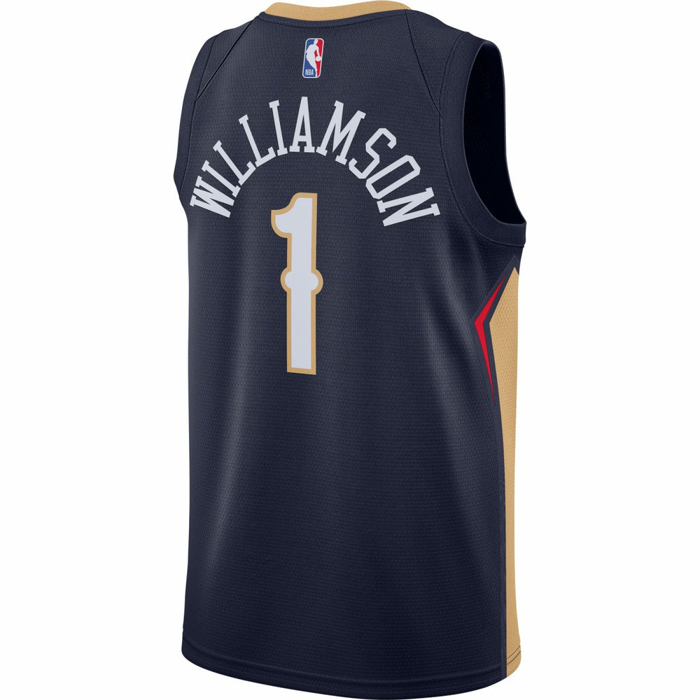 Navy Zion Williamson New Orleans Pelicans Swingman Jersey | NBA