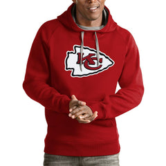 Kansas City Chiefs Antigua Team Victory Pullover Hoodie | NFL Sale
