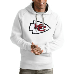 Kansas City Chiefs Antigua Victory Pullover Hoodie | NFL Discount