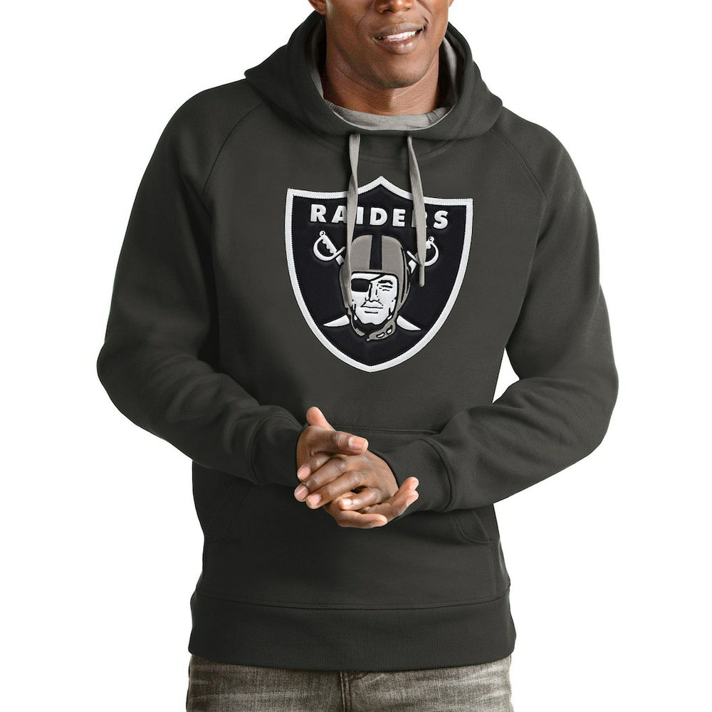 Las Vegas Raiders Antigua Victory Pullover Hoodie | NFL New