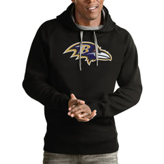 Baltimore Ravens Antigua Victory Pullover Hoodie | NFL Hot